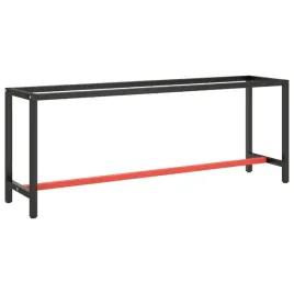 solidna-rama-do-stolu-roboczego-matowy-czarno-czerwony-210x50x79-cm