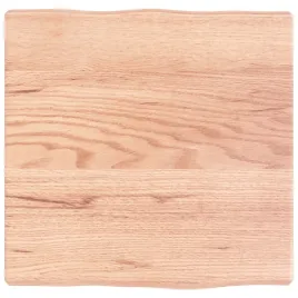 blat-debowy-40-x-40-x-2-4-cm-jasnobrazowy-z-naturalna-krawedzia