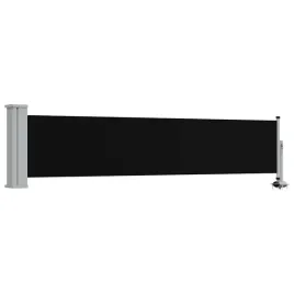 markiza-boczna-60-x-0-300-cm-czarna-tkanina-szara-stalowa-rama