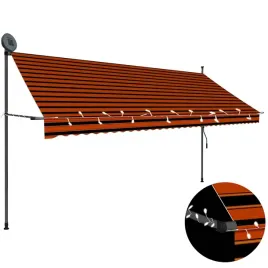 markiza-zwijana-pomaranczowo-brazowa-350x120-cm-stal-panel-led