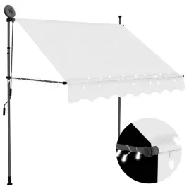 markiza-zwijana-z-led-pu-stal-200x120-cm-kremowa-regulowana-wysokosc