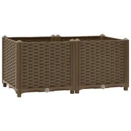 donica-ogrodowa-z-polipropylenu-podniesiona-rabata-brazowa-80x40x38-cm