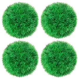 zestaw-4-kul-sztucznego-bukszpanu-polietylen-zielony-o-12-cm