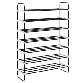 stojak-na-buty-z-7-polkami-metalowo-plastikowy-czarny-91x29x133-cm