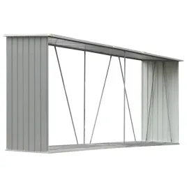 wiata-na-drewno-opalowe-ze-stali-galwanizowanej-szara-330x84x144-152-cm