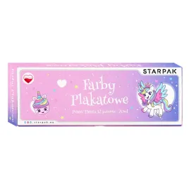 farby-plakatowe-12-kolorow-20ml-unicorn-starpak
