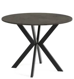 stol-rozkladany-okragly-evo-90-128-nogi-metal-czarne-blat-dark-grey