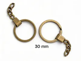 plaski-pierscien-stary-mosiadz-z-lancuszkiem-30-mm-10-szt