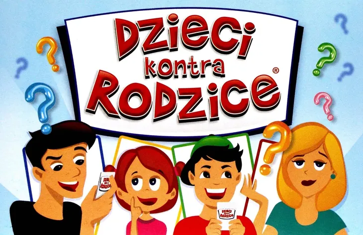 Rewelacyjna gra rodzinna 6+ GRA DZIECI KONTRA RODZICE
