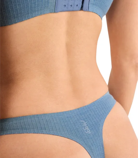 stringi-damskie-sloggi-zero-feel-pure-string-000s-kolor-niebieski