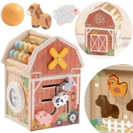 drewniana-stodola-aktywnosci-sorter-liczydlo-montessori-tooky-toy-zestaw