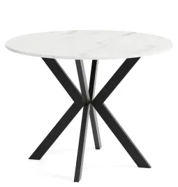 stol-rozkladany-okragly-evo-90-128-nogi-metal-czarne-blat-marmur-bianco