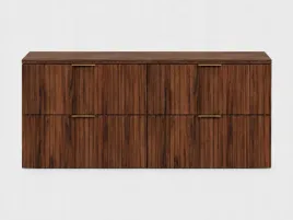 wiszaca-szafka-lazienkowa-pod-umywalke-z-blatem-orzech-160-cm-4-szuflady