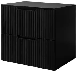 czarna-szafka-pod-umywalke-vena-60-cm-z-blatem-czarnym-ryflowana-wiszaca