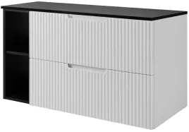 biala-szafka-lazienkowa-vena-100-cm-z-czarnym-blatem