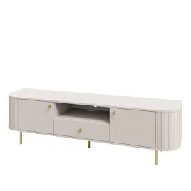 bez-piaskowy-szafka-rtv-ovalio-180-cm-2-drzwi-1-szuflada-frezowana