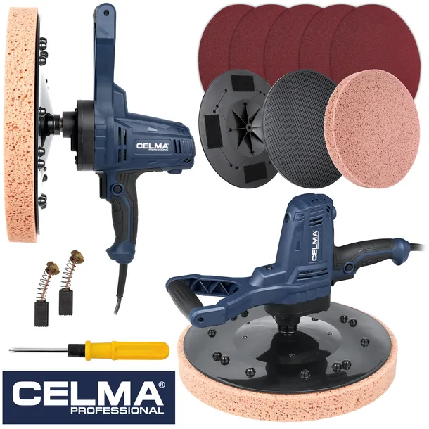 Zacieraczka do tynków i gładzi CELMA PRBt 390A | 710W | 390 mm 3 LATA GW!
