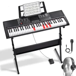 pianino-cyfrowe-klawiatura-fortepianowa-elektryczna-61-klawiszy-tony-rytmy