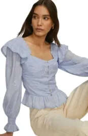 oasis-bluzka-zielona-damska-elegancka-wzor-38-yfu