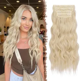 feshfen-wlosy-clip-in-50-cm-180g-4-pasma-z-klipsami-platynowy-blond
