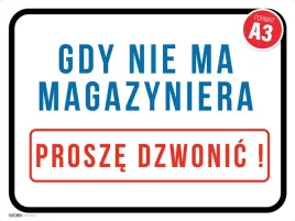 tabliczka-prosze-dzwonic-magazyniera