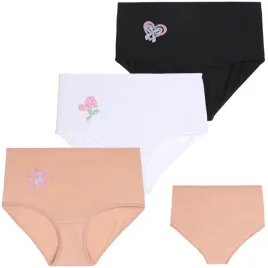 figi-damskie-majtki-wysoki-stan-bikini-bawelniane-zestaw-3-pak-moraj-xl
