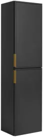 ciemny-szary-slupek-lazienkowy-slim-136-cm-wiszacy-cichy-domyk