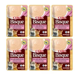 inaba-cat-ciao-bisque-tuna-with-salmon-6x40g