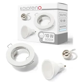 zestaw-oprawa-halogenowa-stala-biala-zarowka-led-10w-gu10-6000k