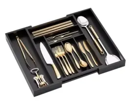 wklad-do-szuflady-na-sztucce-organizer-bambusowy-czarny-rozsuwany-50cm