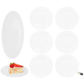 6x-talerz-deserowy-bialy-plytki-porcelana-tloczony-wzor-talerzyk-20-cm