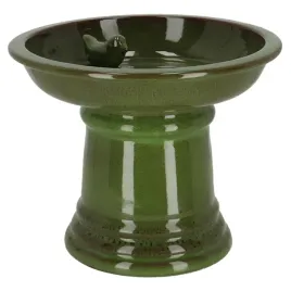 poidelko-ogrodowe-dla-ptakow-z-terakoty-ceramiczne-zielone-dekoracyjne