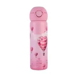 rozowy-bidon-butelka-termiczna-dla-dzieci-do-szkoly-ze-slomka-500-ml