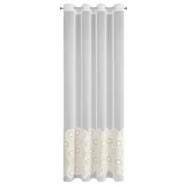 firana-gotowa-liza-biala-bezowy-haft-kwiaty-przelotki-firanka-140x250cm