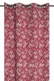 zaslona-gotowa-bibury-140x260-cm-czerwona-kwiaty-boho-na-przelotki-kolka