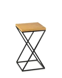 stojak-na-doniczki-40-cm-czarny-z-blatem-dab-loft