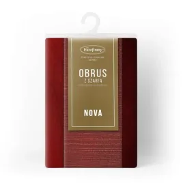 obrus-swiateczny-bordowy-z-bieznikiem-czerwonym-dekoracja-stolu-140x220