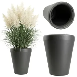 donica-ogrodowa-plastikowa-wysoka-oslonka-na-kwiaty-taras-balkon-antracyt