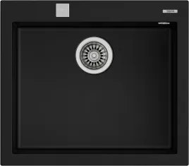 zlewozmywak-czarny-granitowy-matowy-1-komora-z-syfonem-tegranit-60-cm