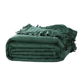 butelkowa-zielen-narzuta-pikowana-z-falbanka-240-x-260-xxl-boho-pled-kapa