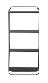 polka-juan-bloomingville-czarna-metalowa-30x70x11cm