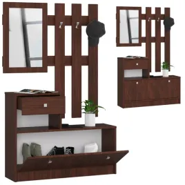 zestaw-do-przedpokoju-szafka-na-buty-wieszak-lustro-wenge