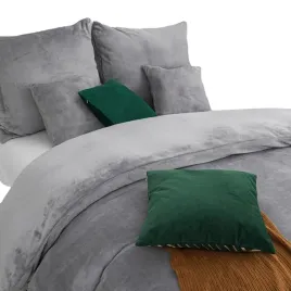 posciel-z-mikrofibry-mis-flano-160-x-200-cozy-szary-swiateczna-ciepla