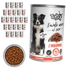 tuftuf-mokra-karma-dla-psa-wolowina-puszka-24x415g-kawalki-w-sosie