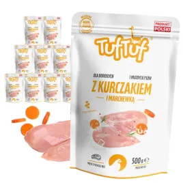 tuftuf-mokra-karma-dla-psa-kurczak-z-marchewka-saszetka-10x500g