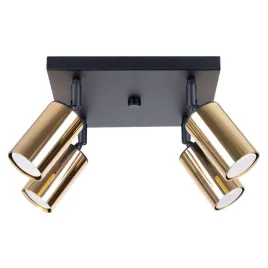 spot-sufitowy-winx-czarny-zloty-4xgu10-10w-kwadratowy-sollux-lighting