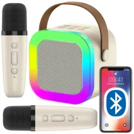 glosnik-bluetooth-zestaw-karaoke-2-mikrofony-niebieski