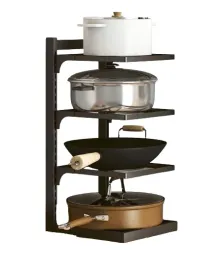 regal-organizer-na-garnki-kuchenny-czarny-52x27x23cm-czteropoziomowy