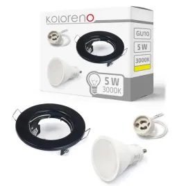zestaw-oprawa-halogenowa-stala-okragla-czarna-zarowka-led-5w-gu10-3000k