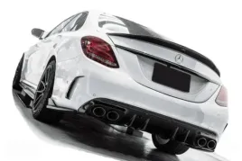 dyfuzor-mercedes-w205-look-c43-amg-black
